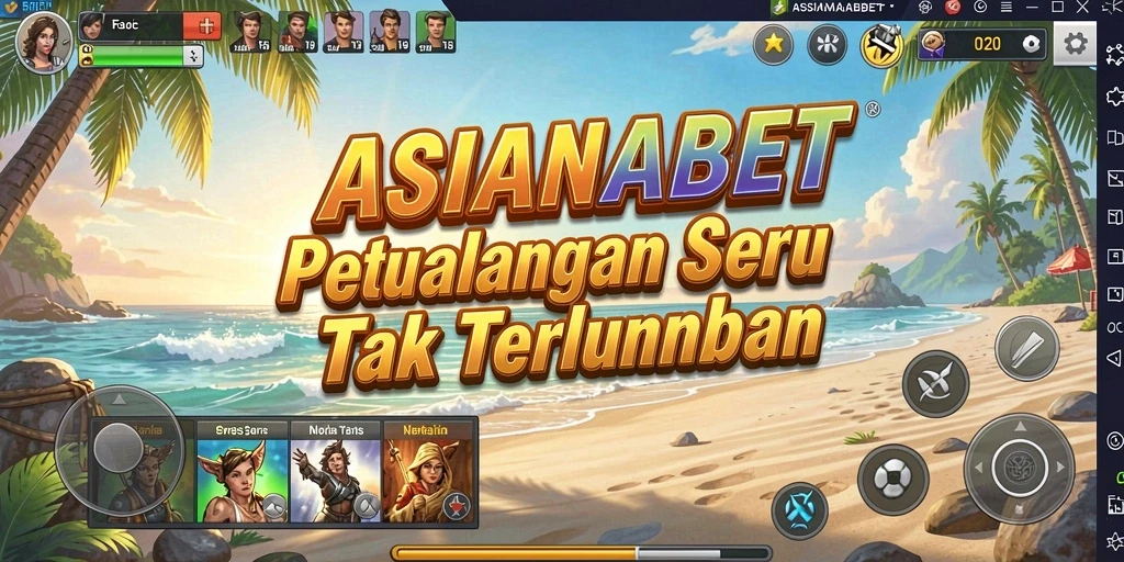 Tampilan gameplay ASIANABET yang penuh petualangan dan tantangan.