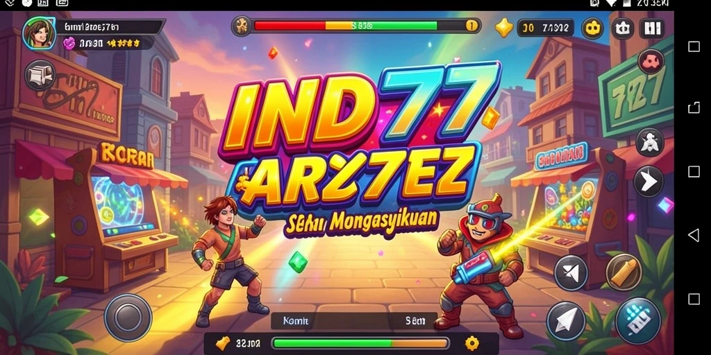 Tampilan menarik dari gameplay seru IND777 di layar.