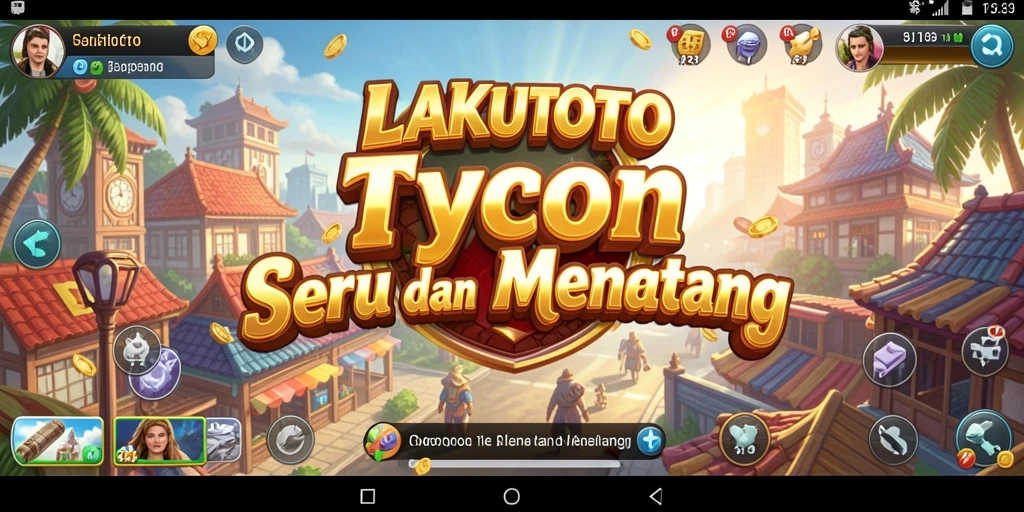 Tampilan gameplay dari <strong>LAKUTOTO</strong> yang menarik dan penuh warna.