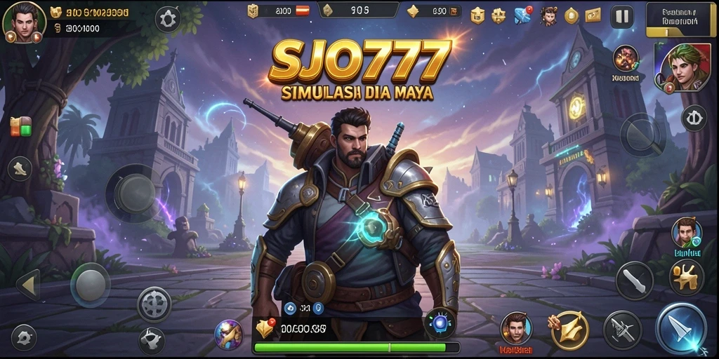 Screenshot SJO777 menampilkan gameplay Simulation yang interaktif.