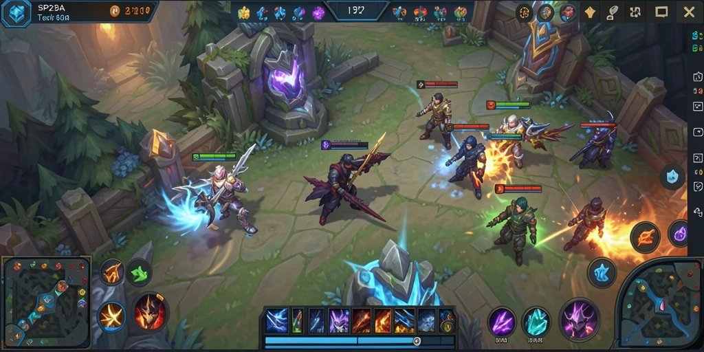 Tangkapan layar menarik dari gameplay SP212 yang heboh dan kompetitif.