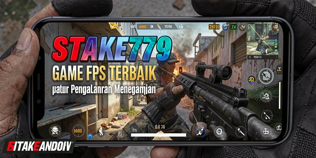 Tangkapan layar utama STAKE779 menampilkan aksi mendebarkan dalam gameplay FPS.